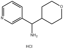 (oxan-4-yl)(pyridin-3-yl)methanamine dihydrochloride Structure