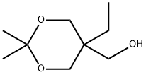 (5-乙基-2,2-二甲基-1,3-二噁烷-5-基)甲醇, 20761-68-6, 结构式