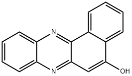 Benzo[a]phenazin-5-ol 化学構造式