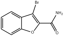 3-溴苯并呋喃-2-甲酰胺,2090469-43-3,结构式