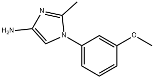 1-(3-methoxyphenyl)-2-methyl-1H-imidazol-4-amine|