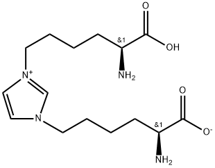 1,3-bis(5-amino-5-carboxypentyl)-3H-imidazolium. acetate|