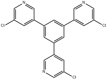 1,3,5-Tris(5-chloropyridin-3-yl)benzene Structure