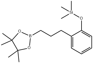 2096331-55-2 1,3,2-Dioxaborolane, 4,4,5,5-tetramethyl-2-[3-[2-[(trimethylsilyl)oxy]phenyl]propyl]-