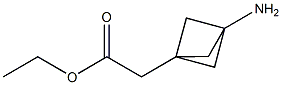 2-(3-氨基双环[1.1.1]戊-1-基)乙酸乙酯, 2096992-02-6, 结构式