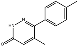 5-methyl-6-(4-methylphenyl)-2,3-dihydropyridazin-3-one Struktur
