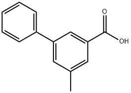 3-Methyl-5-phenylbenzoic acid Structure