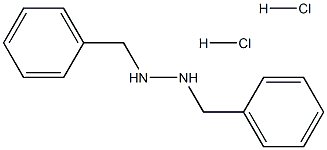 1,2-dibenzylhydrazine dihydrochloride Struktur