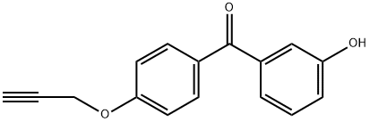 (3-Hydroxyphenyl)(4-(prop-2-yn-1-yloxy)phenyl)methanone|(3-Hydroxyphenyl)(4-(prop-2-yn-1-yloxy)phenyl)methanone