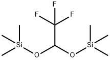 1,1,1-Trifluoro-2,2-bis(trimethylsiloxy)ethane 97% 结构式