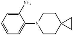 2-(6-氮杂螺[2.5]辛烷-6-基)苯胺,2155431-25-5,结构式