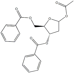 1-O-Acetyl-3,5-di-O-benzoyl-2-deoxy-D-ribofuranose|1-O-乙酰基-3,5-二-O-苯甲酰基-2-脱氧 - D-D-呋喃核糖