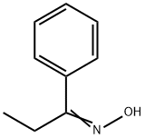 1-PHENYL-1-PROPANONE OXIME 化学構造式