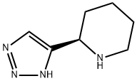 (R)-2-(1H-1,2,3-triazol-5-yl)piperidine Structure