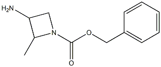 Benzyl 3-amino-2-methylazetidine-1-carboxylate Structure