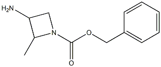 Benzyl 3-amino-2-methylazetidine-1-carboxylate Struktur