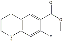 7-氟-1,2,3,4-四氢喹啉-6-甲酸甲酯,2167669-98-7,结构式