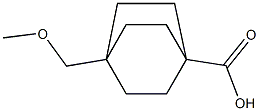 4-(methoxymethyl)bicyclo[2.2.2]octane-1-carboxylic acid Structure