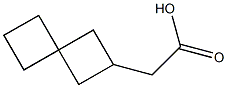 2-(spiro[3.3]heptan-2-yl)acetic acid Struktur
