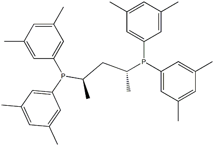 (R,R)-2,4-Bis[bis(3,5-dimethylphenyl)phosphino]pentane, 98% Structure