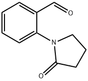 2-(2-oxopyrrolidin-1-yl)benzaldehyde 结构式