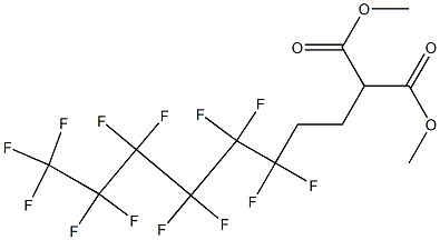 Propanedioicacid,(3,3,4,4,5,5,6,6,7,7,8,8,8-tridecafluorooctyl)-,dimethylester
