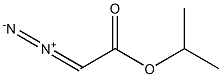 Acetic acid, 2-diazo-, 1-methylethyl ester 化学構造式