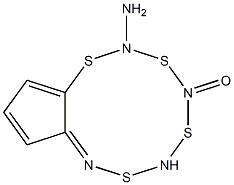 4H-Cyclopentathiazol-4-one, 2-amino-5,6-dihydro- Struktur