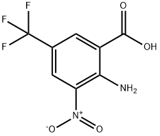 2-amino-3-nitro-5-(trifluoromethyl)benzoic acid Structure