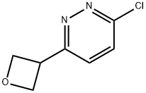 3-chloro-6-(oxetan-3-yl)pyridazine,2222934-43-0,结构式