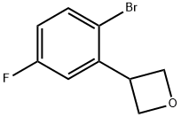 2222934-51-0 3-(2-bromo-5-fluorophenyl)oxetane