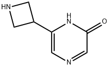 6-(azetidin-3-yl)pyrazin-2-ol 结构式