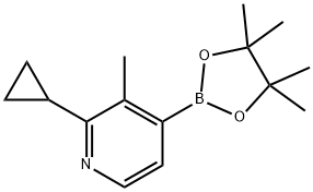 3-Methyl-2-cyclopropylpyridine-4-boronic acid pinacol ester|