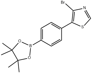 2223050-78-8 4-(4-Bromothiazol-5-yl)phenylboronic acid pinacol ester