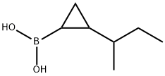 2-(sec-Butyl)cyclopropane boronic acid 化学構造式