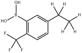 2-Trifluoromethyl-5-(ethyl-d5)-phenylboronic acid|