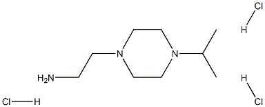 2-[4-(propan-2-yl)piperazin-1-yl]ethan-1-amine trihydrochloride Struktur