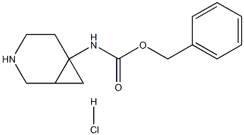 benzyl N-{3-azabicyclo[4.1.0]heptan-6-yl}carbamate hydrochloride, 2227206-53-1, 结构式