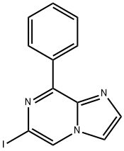 6-Iodo-8-phenylimidazo[1,2-a]pyrazine Structure