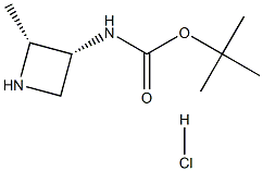 tert-butyl N-[(2R,3R)-2-methylazetidin-3-yl]carbamate hydrochloride|