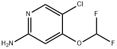 5-氯-4-(二氟甲氧基)吡啶-2-胺,2231672-98-1,结构式