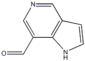 1H-pyrrolo[3,2-c]pyridine-7-carbaldehyde Struktur