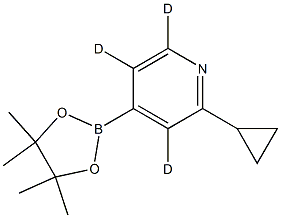 2241870-43-7 2-cyclopropyl-4-(4,4,5,5-tetramethyl-1,3,2-dioxaborolan-2-yl)pyridine-3,5,6-d3