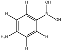 4-AMINO(PHENYL-2,3,5,6-D4)-BORONIC ACID Structure