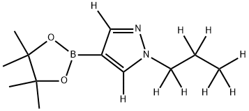 2241877-30-3 1-(propyl-d7)-4-(4,4,5,5-tetramethyl-1,3,2-dioxaborolan-2-yl)-1H-pyrazole-3,5-d2