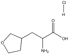 2-氨基-3-(噁戊环-3-基)丙酸盐酸 结构式