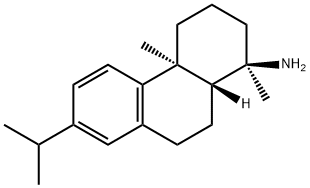 1-PHENANTHRENAMINE,1,2,3,4,4A,9,10,10A-OCTAHYDRO-1,4A-DIMETHYL-7-(1-METHYLETHYL)-, (1R,4AS,10AR)- 结构式