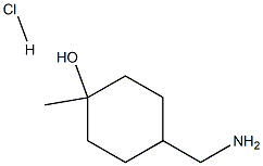 (1s,4s)-4-(aminomethyl)-1-methylcyclohexan-1-ol hydrochloride,2250242-32-9,结构式