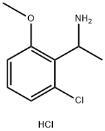 2250243-63-9 1-(2-CHLORO-6-METHOXY-PHENYL)-ETHYLAMINE HYDROCHLORIDE