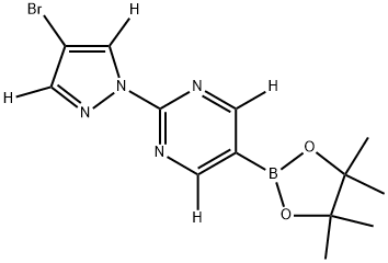 2256705-48-1 2-(4-bromo-1H-pyrazol-1-yl-3,5-d2)-5-(4,4,5,5-tetramethyl-1,3,2-dioxaborolan-2-yl)pyrimidine-4,6-d2